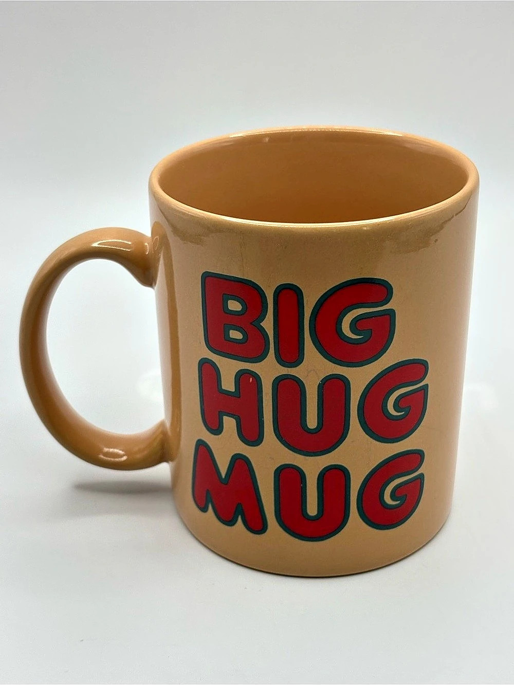 VTG 1980’s BIG HUG MUG FTD Coffee Mug Cup 12 oz Retro HBO True Detective Prop